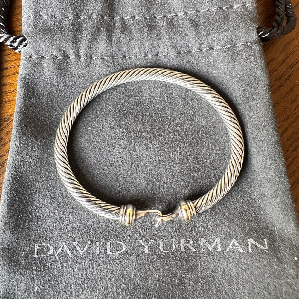 David Yurman Buckle Classic Cable Bracelet - Picture 12 of 14